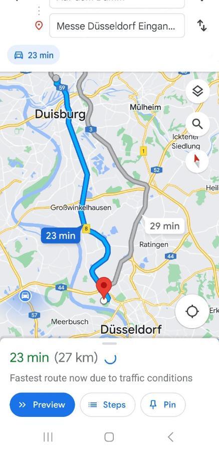 Apartment Naehe Duesseldorf Messe Expo, Airport, Train Station Duisburg Ngoại thất bức ảnh